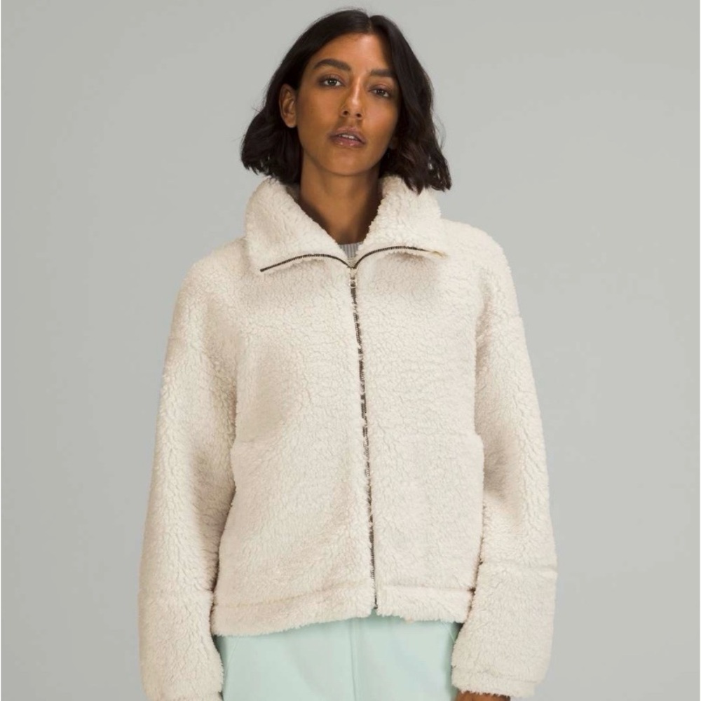 Lululemon Cinchable Fleece Zip-Up